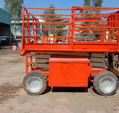 Haulotte 18SX – Pre-Owned Rough Terrain Scissor Lift